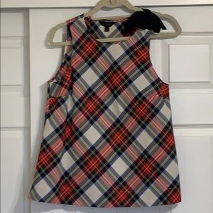 Plaid tank top
